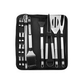 AVOID® - 28-delige Roestvrijstalen BBQ Gereedschapset